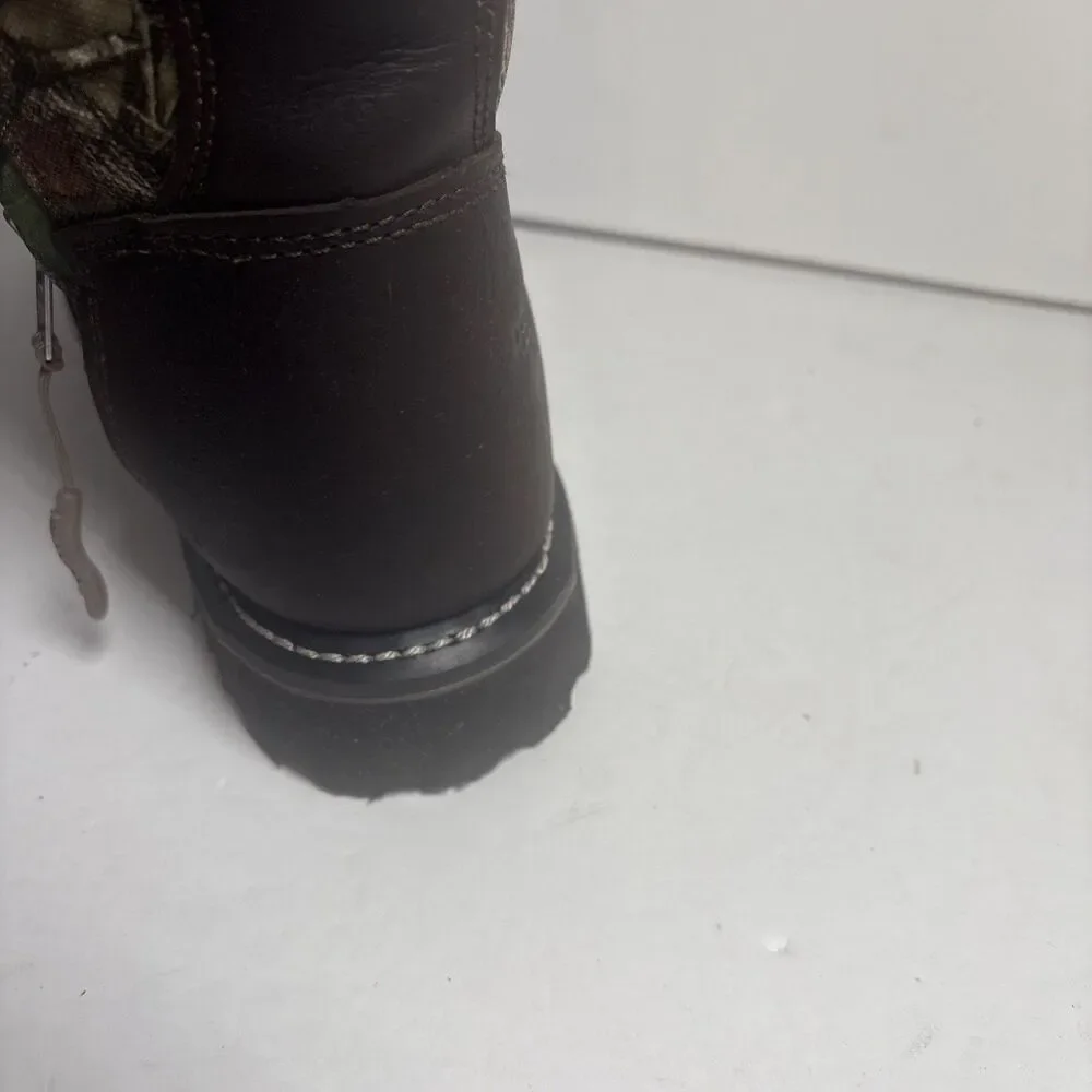 RED HEAD BAYOU III Waterproof Snake Boots Camo Size Men’s 6M  #3541632